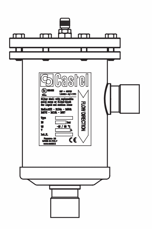 可換芯過濾器4411/21CF,干燥筒可換,鋼接頭螺紋蓋 可換芯過濾器4411/21CF,干燥筒可換,鋼接頭螺紋蓋